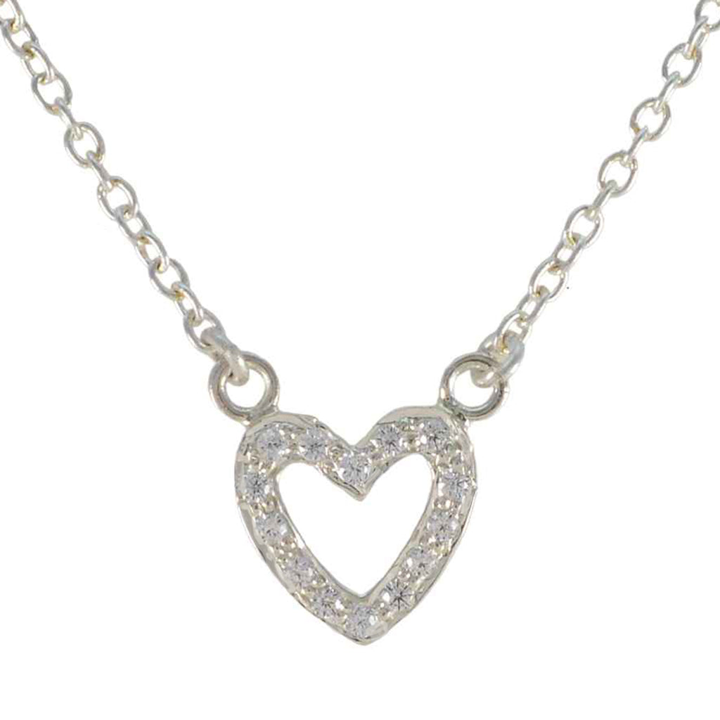 White CZ Dainty African 925 Silver multiple White Pendant