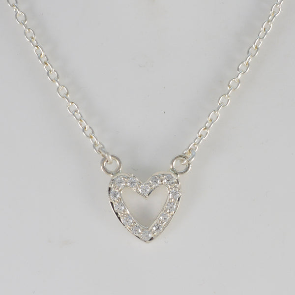 White CZ Dainty African 925 Silver multiple Marie Romantic White Pendant Jewelry