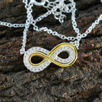 Vit CZ fjäderlätt indiskt silver flera Putri förlovningshänge vitt smycke