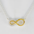 Vit CZ fjäderlätt indiskt silver flera Putri förlovningshänge vitt smycke