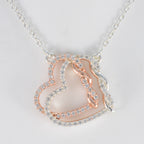 Vit CZ Tiny Australian 92.5 Silver Multiple Carla Valentine Vitt Hängsmycke