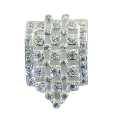 White CZ Statement Mexican 92.5 Silver multiple White Pendant