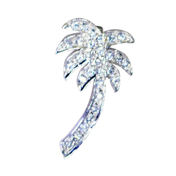 White CZ Delicate Middle Eastern Sterling Silver multiple Isabella Contemporary White Pendant Jewellery