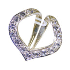 White CZ Classic Australian 92.5 Silver multiple Luisa Glamorous White Pendant Jewellery