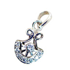 White CZ Featherlight African Sterling Silver multiple Harper Engagement White Pendant Jewellery