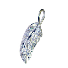 White CZ Featherlight Australian 92.5 Silver multiple Ida propsel White Pendant Jewellery