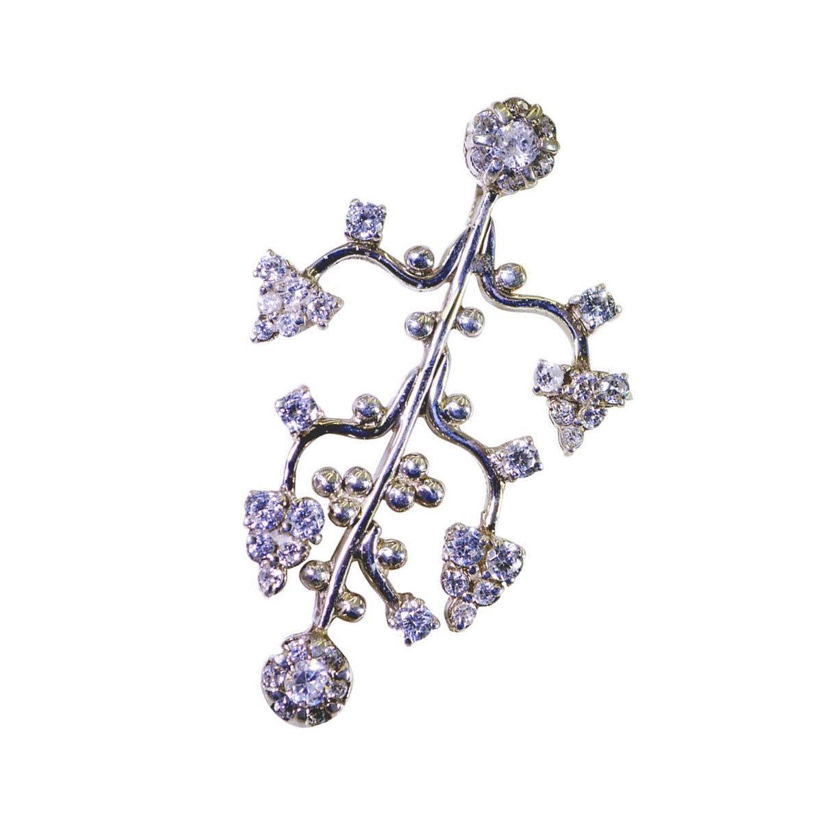 Vit CZ Essential Australian 92.5 Silver Multiple Isabel Wedding White Pendant Smycken