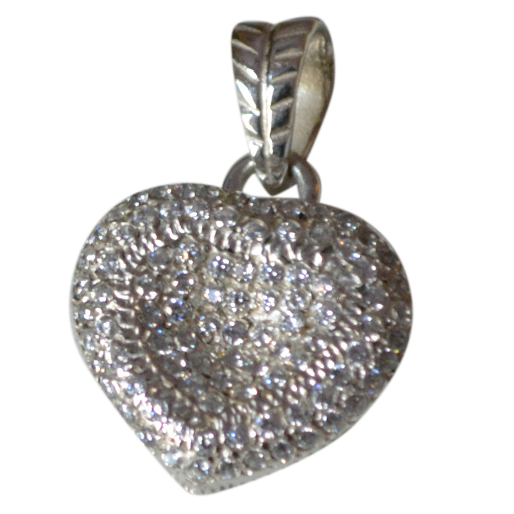Crystal Quartz Featherlight African 925 Silver multiple Mia Luxurious White Pendant Jewelry