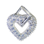 White CZ Classic African 925 Silver multiple White Pendant