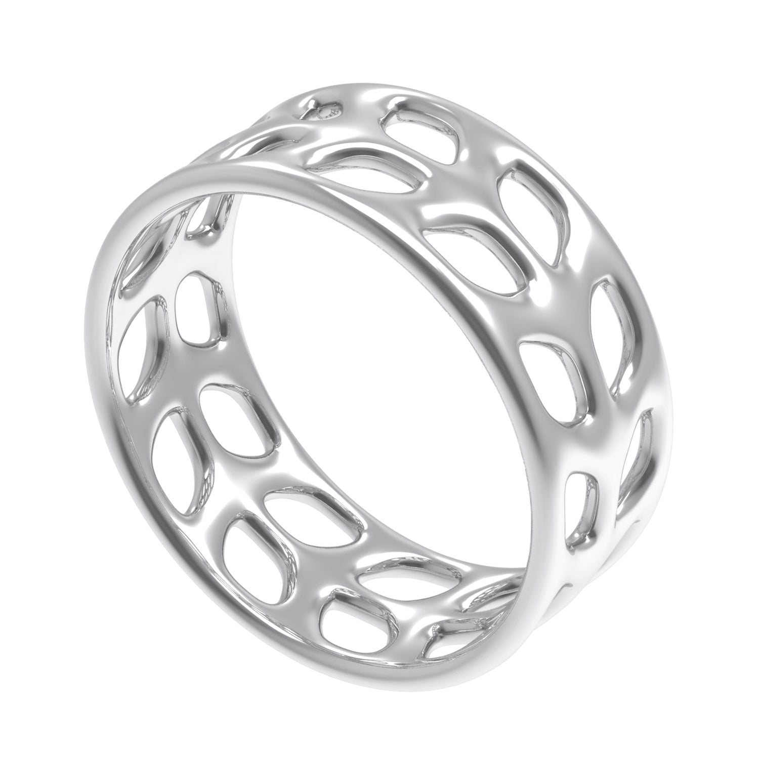 Plain Plain Australian Silver Gray Gemstone Eye catching Filigree Thumb Ring Jewellery
