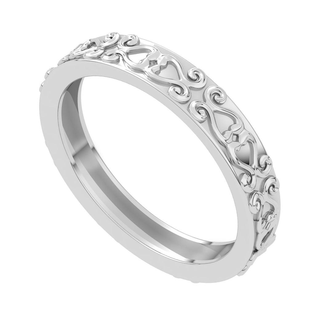 Plain Plain Moroccan Sterling Silver Gray Gemstone Classic Signet Thumb Ring Jewellery