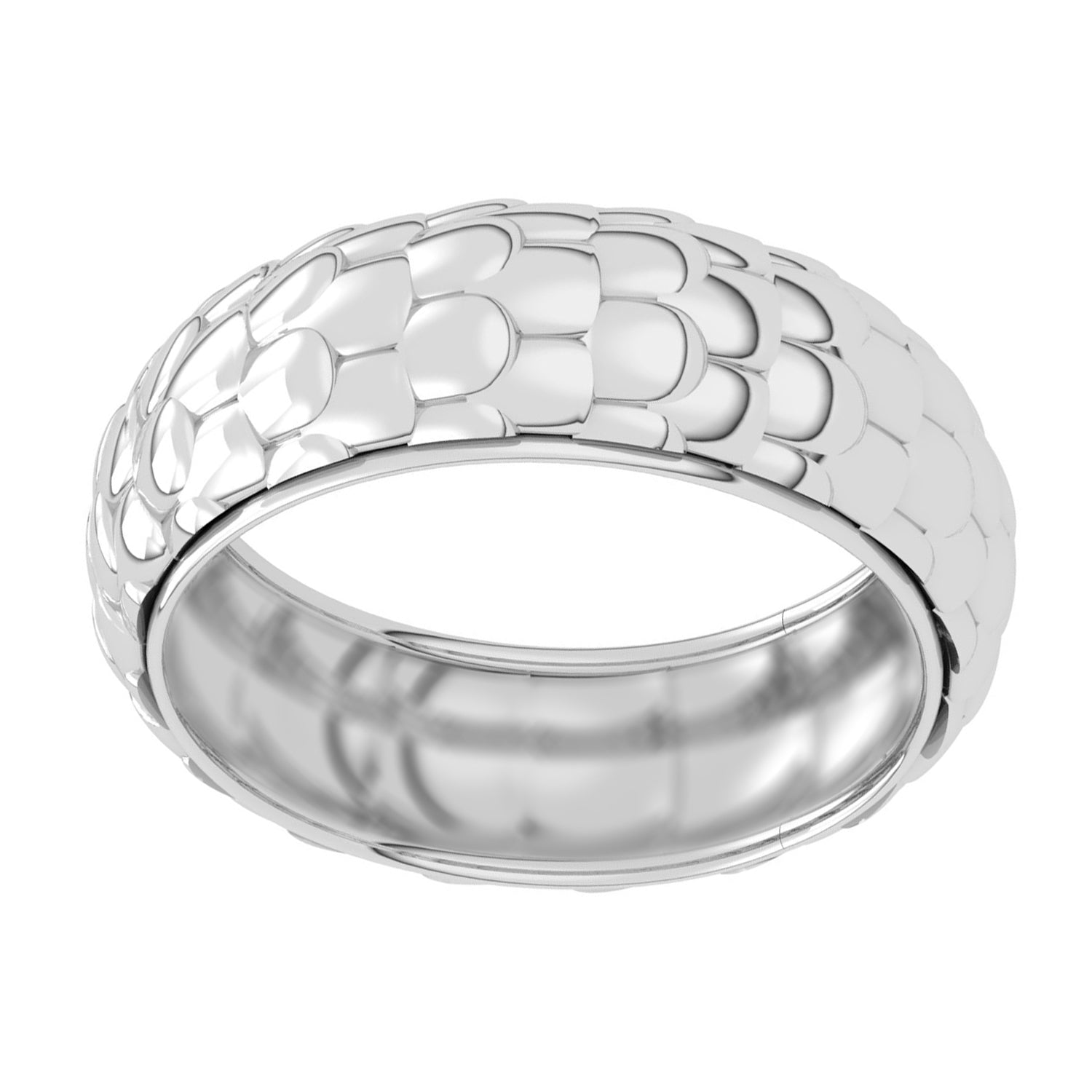 Silver Thumb Ring for Astrological Balance & Style