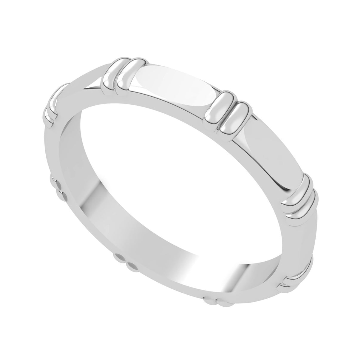 Astrology-Infused Silver Thumb Ring: Simple & Stylish