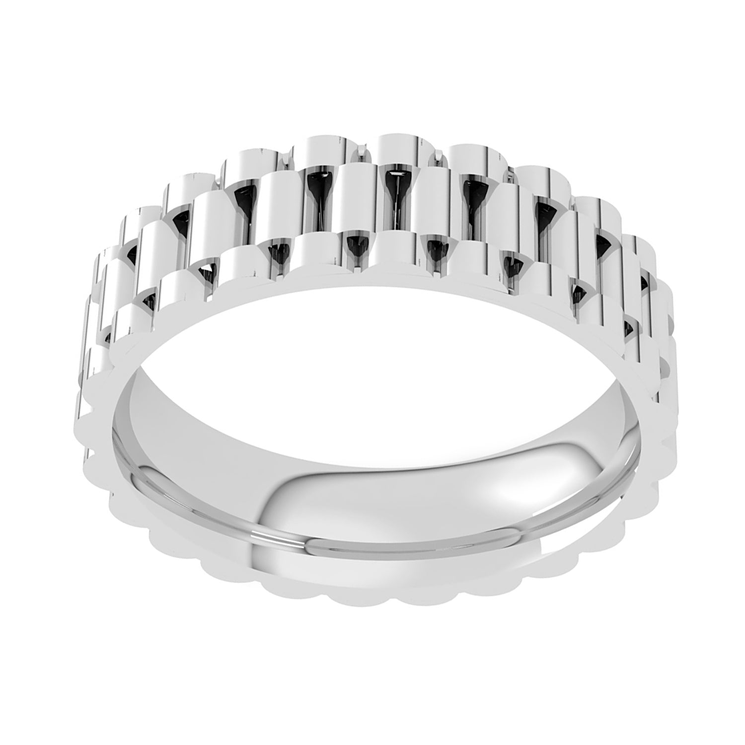 Elegant Plain Silver Thumb Ring for Women: Enhance Your Astrological Energy