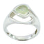 Aqua Chalcedony Solitaire Egyptian 925 Silver Green Gems Eye catching Love Ring Jewellery