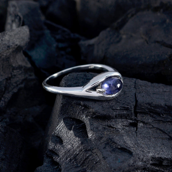 Amethyst Solitaire Turkish 925 Sterling Silver Purple Gemstone Delicate Sophisticated Ring Jewelry