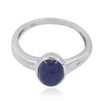 Amethyst Solitaire Egyptian 925 Silver Purple Gemstones Slim Boho Ring Jewellery