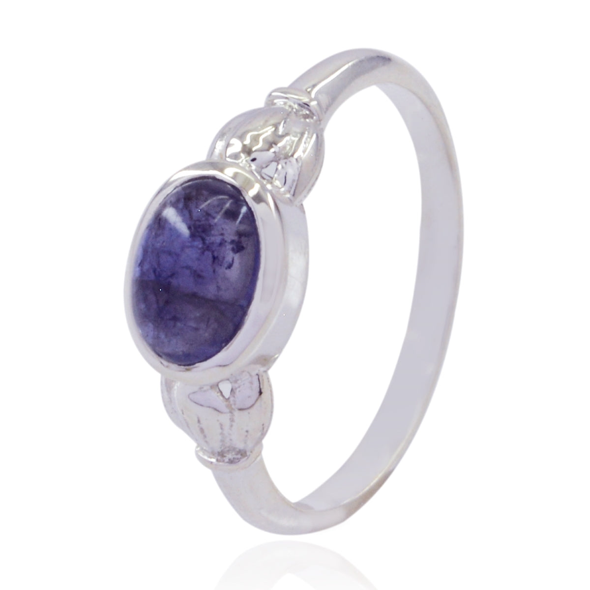 Amethyst Solitär Koreanisch 925 Sterling Silber Lila Edelstein Flüstern dünn Modern Ring Schmuck