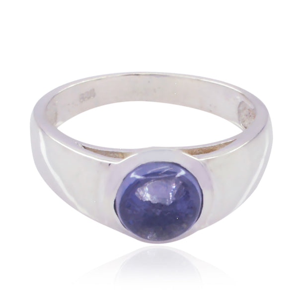 Amethyst Solitaire French Silver Purple Gemstones Slim Sophisticated Ring Jewelry