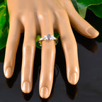 Amethyst Solitaire American 925 Silver Purple Gems Dainty Trendy Ring Jewellery