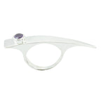 Amethyst Solitaire Indian 925 Sterling Silver Purple Gems Versatile Fairytale Ring Jewelry