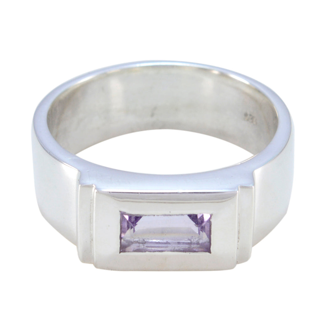 Amethyst Solitaire Spanish 925 Silver Purple Gemstone Statement Victorian Ring Jewellery