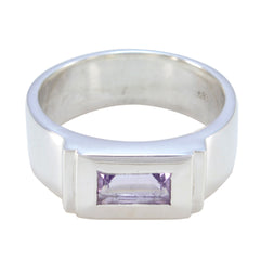 Amethyst Solitaire Spanish 925 Silver Purple Gemstone Statement Victorian Ring Jewellery