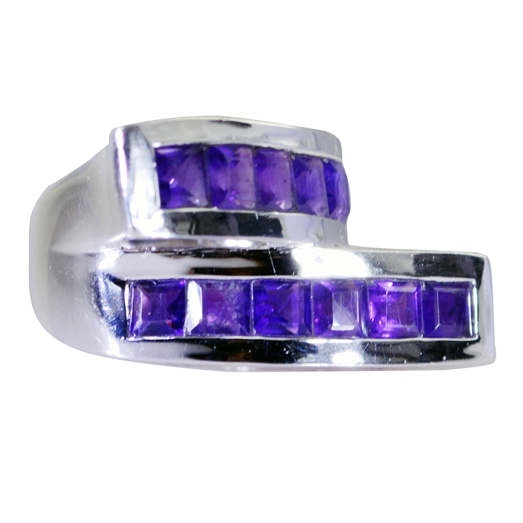 Amethyst multiple Spanish 92.5 Silver Purple Gems Statement Heritage Ring Jewelry