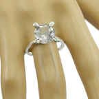 Amethyst Halo Egyptian Sterling Silver Purple Gems Slim Luxurious Ring Jewelry