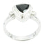 Black Onyx Solitaire Mexican Sterling Silver Black Gems Slim Traditional Ring Jewellery