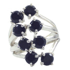 Black Onyx octa Indian 925 Silver Black Gems Eye catching Modern Ring Jewelry