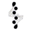 Black Onyx Hexa Russian Sterling Silver Black Gemstone Versatile Modern Ring Jewellery