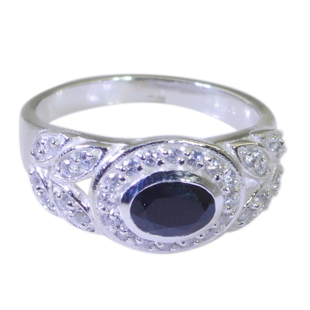 Black Onyx Halo Moroccan 925 Silver Black Gemstone Minimal Luxurious Ring Jewellery