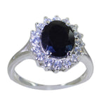 Black Onyx Halo Moroccan 925 Sterling Silver Black Gemstones Featherlight Glamorous Ring Jewellery