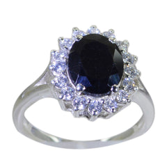 Black Onyx Halo Moroccan 925 Sterling Silver Black Gemstones Featherlight Glamorous Ring Jewellery