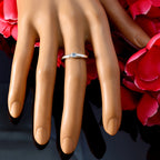 Blue Topaz Solitaire American 92.5 Silver Blue Gemstone Elegant  Luxurious Ring Jewellery