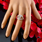 Blue Topaz Halo French Silver Blue Gems Featherlight Luxurious Ring Jewelry