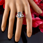 Blue Topaz Halo French 925 Sterling Silver Blue Gems Minimal Romantic Ring Jewelry