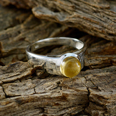 Blue Chalcedony Solitaire Egyptian Sterling Silver Blue Gemstones Slim Feminine Ring Jewelry