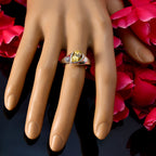 Citrine Solitaire African 92.5 Silver Yellow Gemstones Featherlight Glamorous Ring Jewellery