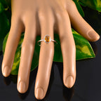 Citrine Solitaire Turkish Silver Yellow Gems Delicate Romantic Ring Jewelry