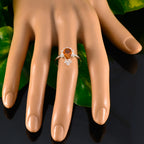 Citrine Halo Turkish Silver Yellow Gemstones Dainty Luxurious Ring Jewelry