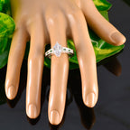 Emerald CZ Halo German 925 Silver Green Gemstone Classic Luxurious Ring Jewellery