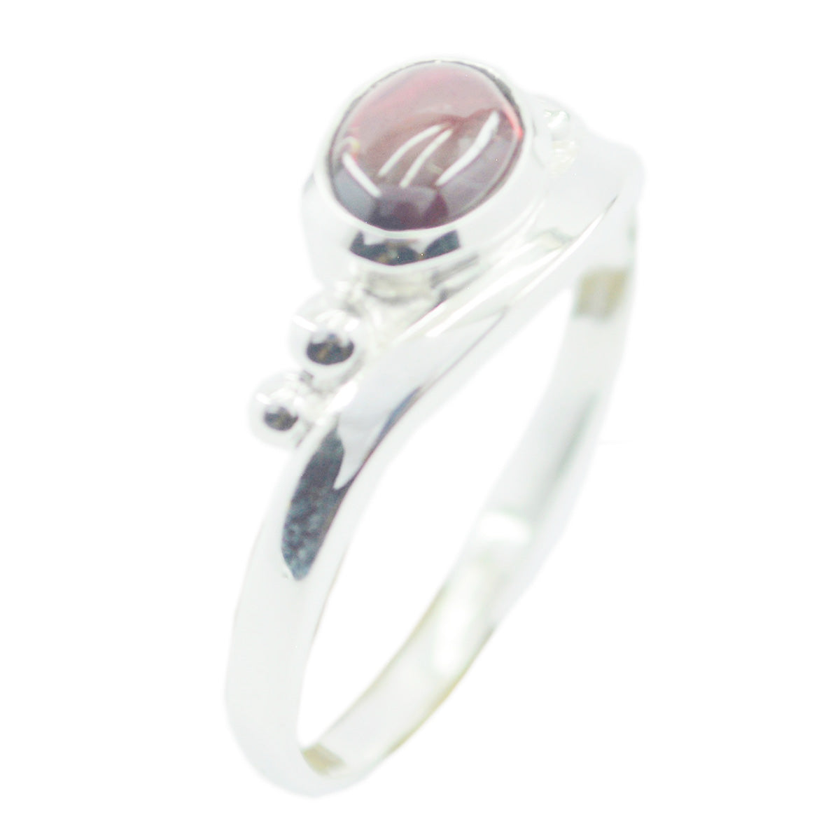 Green Amethyst Solitaire Turkish Sterling Silver Green Gemstone Delicate Romantic Ring Jewelry メイン画像