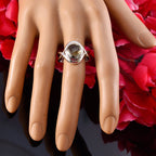 Green Amethyst Solitaire Moroccan 925 Sterling Silver Green Gems Classic Fairytale Ring Jewellery