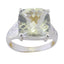 Green Amethyst Halo Moroccan 92.5 Silver Green Gems Versatile Abstract Ring Jewelry