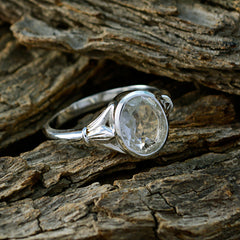 Green Amethyst Solitaire Russian Silver Green Gemstone Tiny Boho Ring Jewellery