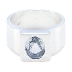 Green Amethyst Solitaire Spanish 925 Silver Green Gemstones Edgy Armor Ring Jewellery