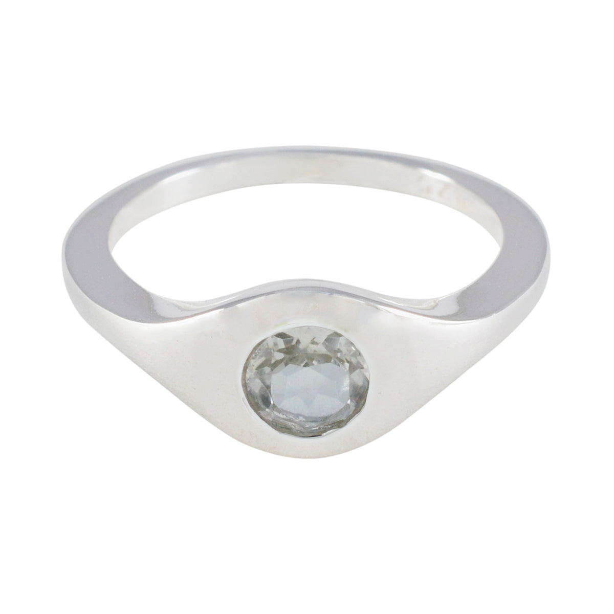 Green Amethyst Solitaire Moroccan 925 Sterling Silver Green Gemstone Featherlight Glamorous Ring Jewelry