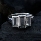 Green Amethyst Trilogy Moroccan Sterling Silver Green Gemstones Minimal Fairytale Ring Jewellery